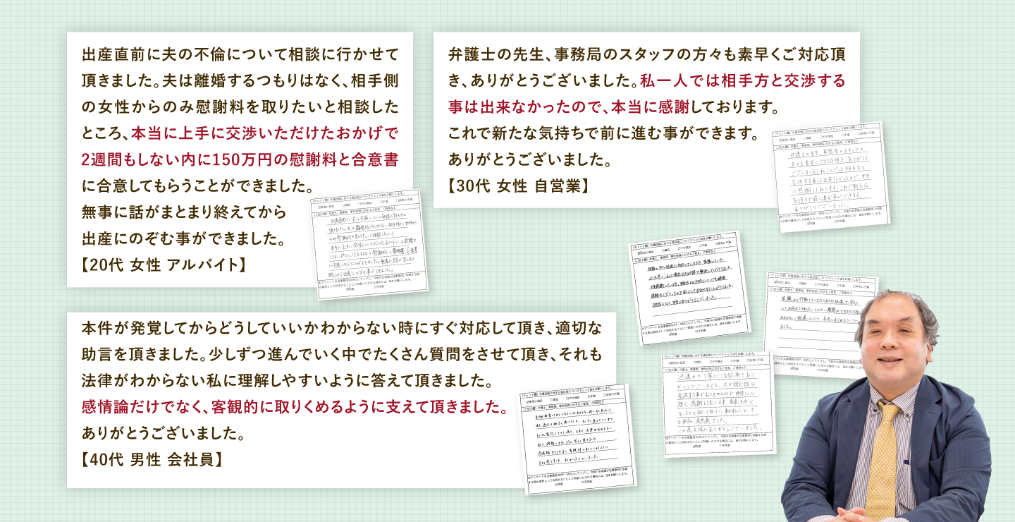 依頼者の声